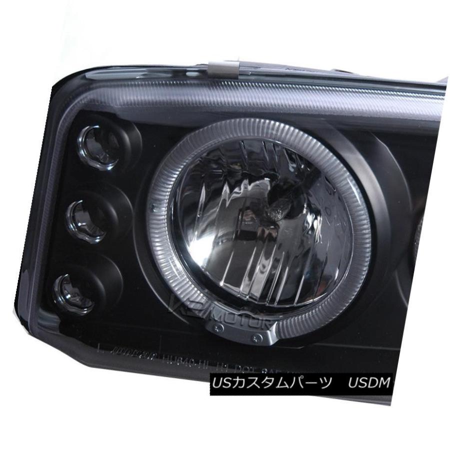 ヘッドライト 1999-2006 GMC Sierra Denali Haloプロジェクターヘッドライト+ Bum  駐車ランの画像