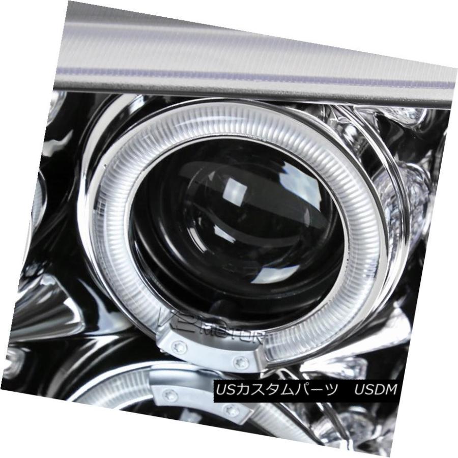 ヘッドライト 1994-1997 Honda Accord Haloプロジェクターヘッドライトペア左+右 For 1994-1997 Honda Acの画像