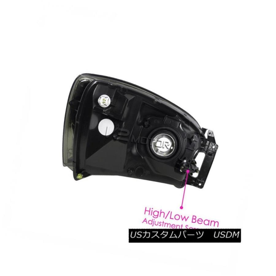 ヘッドライト 06-08 Dodge Ramクロームクリスタルヘッドライト（オレンジバー+ LED DRLフォグランプ付き） 06-08 Dodge_1