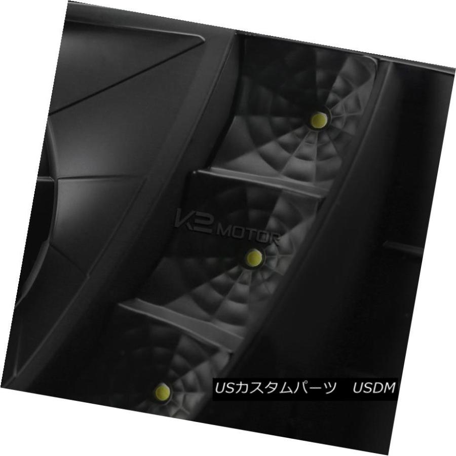 ヘッドライト 1997-2003フォードF150遠征黒色LEDストリッププロジェクターヘッドライト左+右 1997-2003 Ford F150 Ex_2