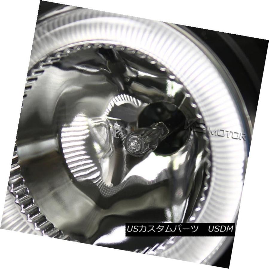 ヘッドライト 1998-2002シボレーカマロLEDハロープロジェクターヘッドライトブラック 1998-2002 Chevy Camaro LED Hの画像