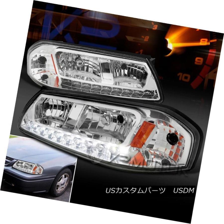ヘッドライト 2000-2005シボレーインパラLS SSベースLEDヘッドライトヘッドランプ左+右 2000-2005 Chevy Impala L