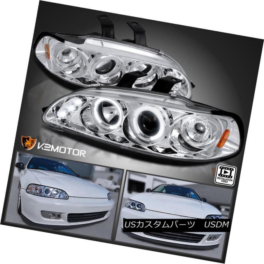 ヘッドライト 1992-1995 Honda Civic 2/3/4 Dr LEDプロジェクターヘッドライト For 1992-1995 Honda