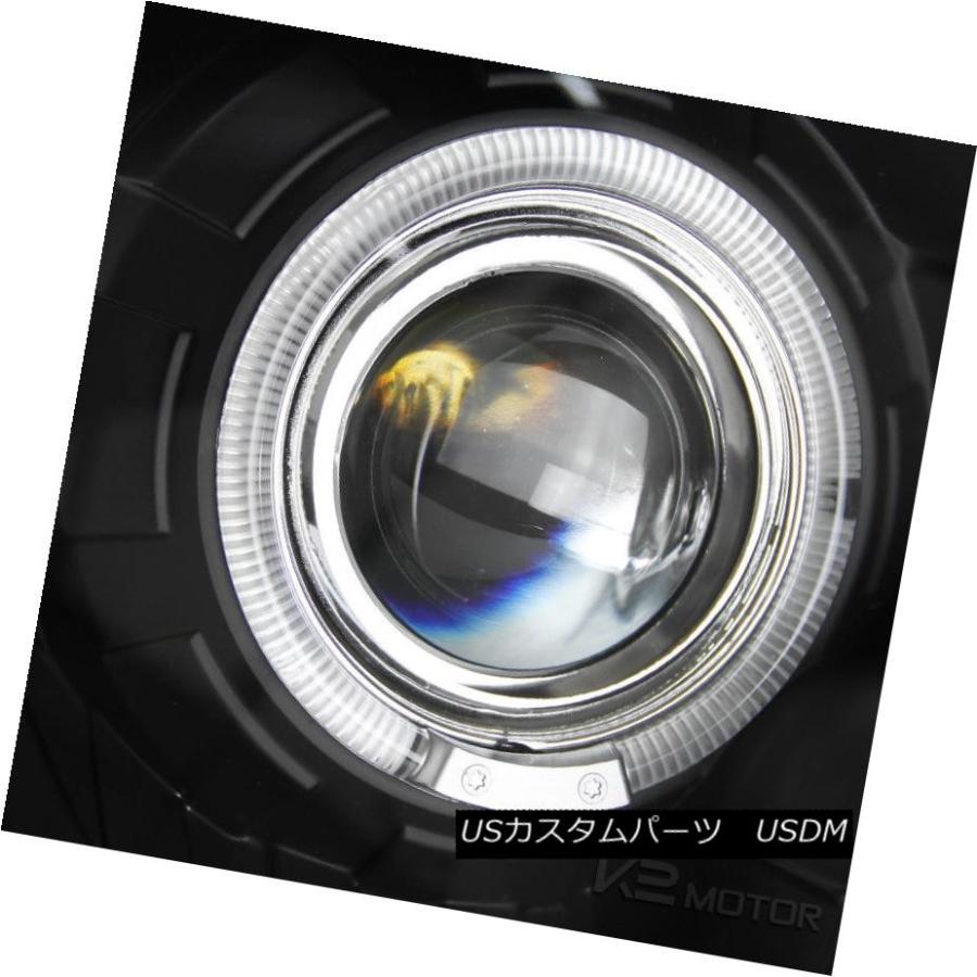ヘッドライト 2009-2014 F150 XLTハロープロジェクターブラックヘッドライト+ LEDブレーキテールランプ 2009-2014 F150の画像
