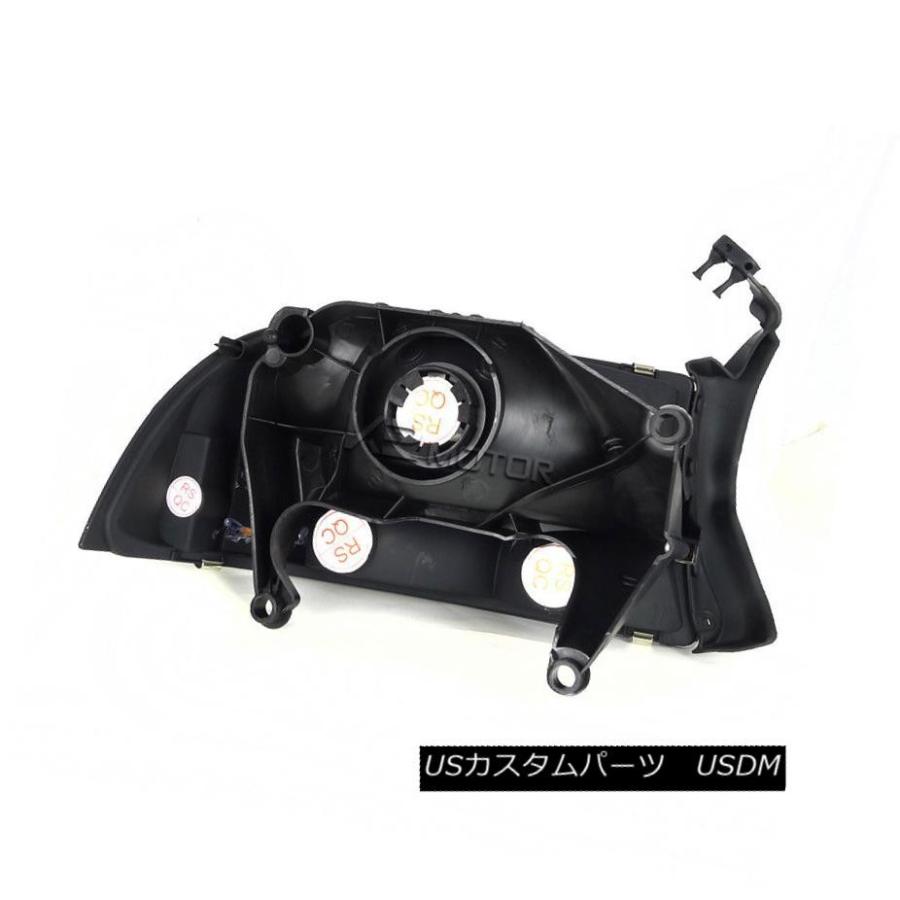 ヘッドライト 黒97-04 Dodge Dakotaヘッドライト+タイ lライト交換LH RHペア Black 97-04 Dodge Daの画像
