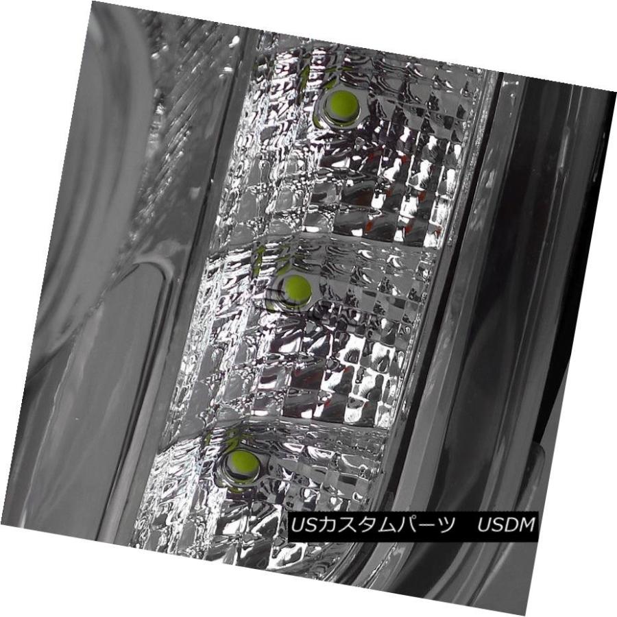 ヘッドライト 02-09トレイルブレイザークロムSMD LED DRLプロジェクターヘッドライト+スモーキー  keテールランの画像