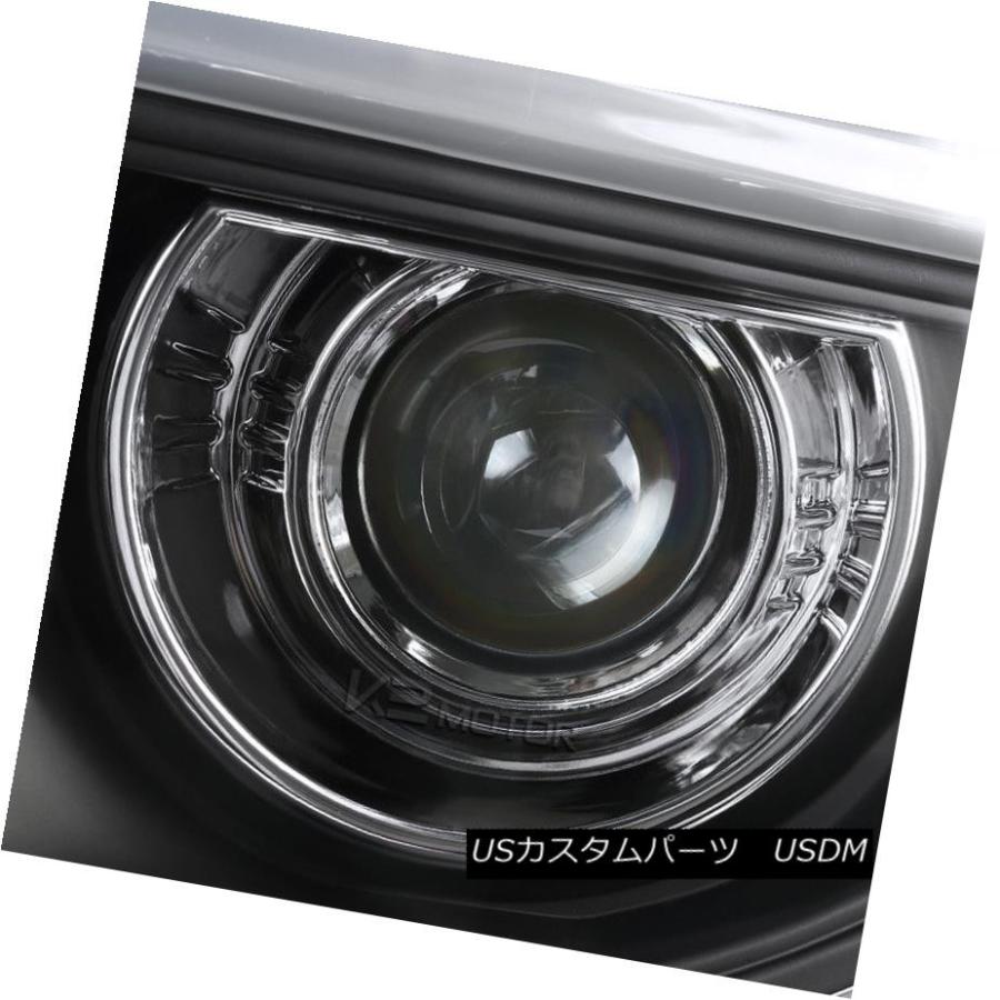 ヘッドライト 14-15 GMC Sierra 15-16 2500 / 3500HD LED DRL黒プロジェクターヘッドライト+ LEDフォグ 1_1