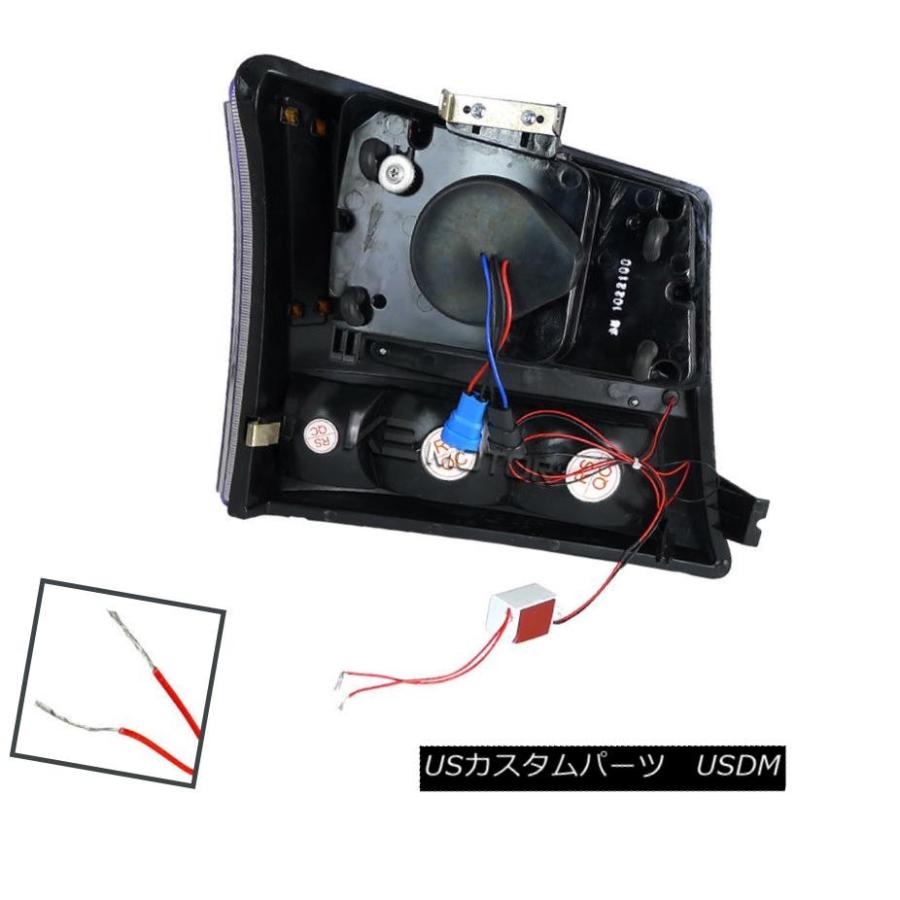 ヘッドライト 03-06 Silverado Black SMD DRLヘッドライト+ Smo   ke LEDテールランプ+の画像