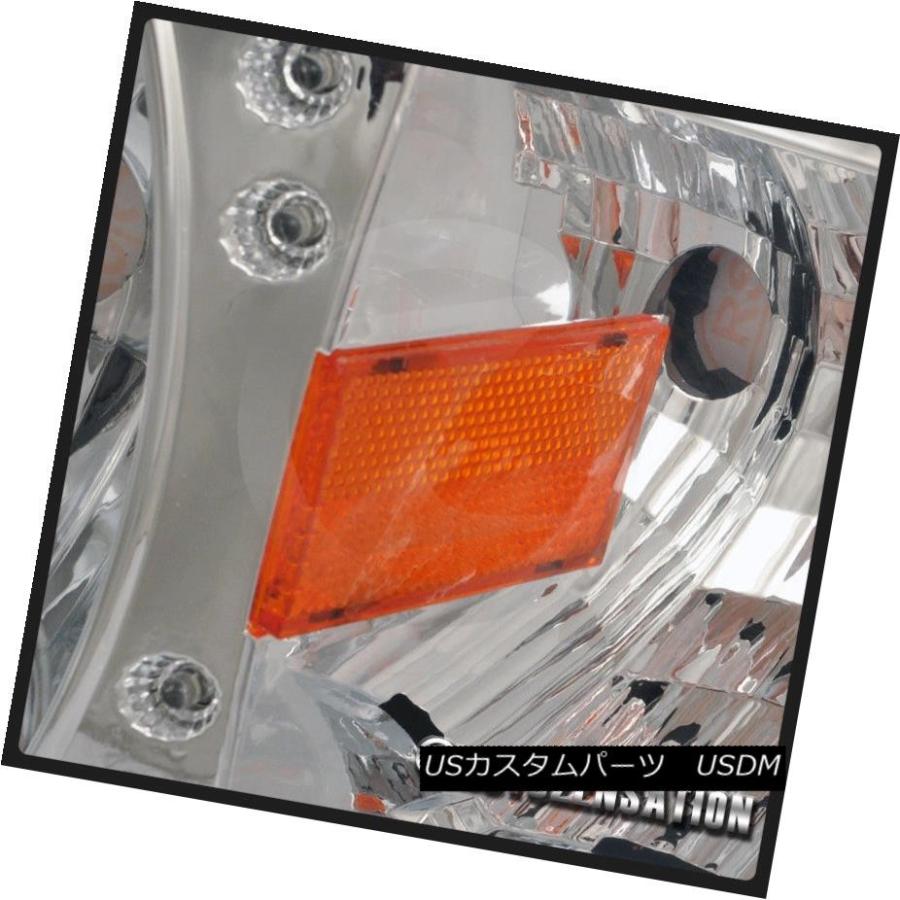 ヘッドライト 94-01 Ram 1500/2500/3500 Chrome LED DRLヘッドライト+ Cle   arテの画像