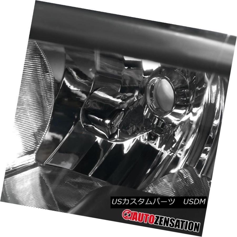 ヘッドライト 09-17 Dodge Ram 1500/2500/3500すべてのモデルブラッククリスタルヘッドライトRH LH 09-17 Dodgの画像
