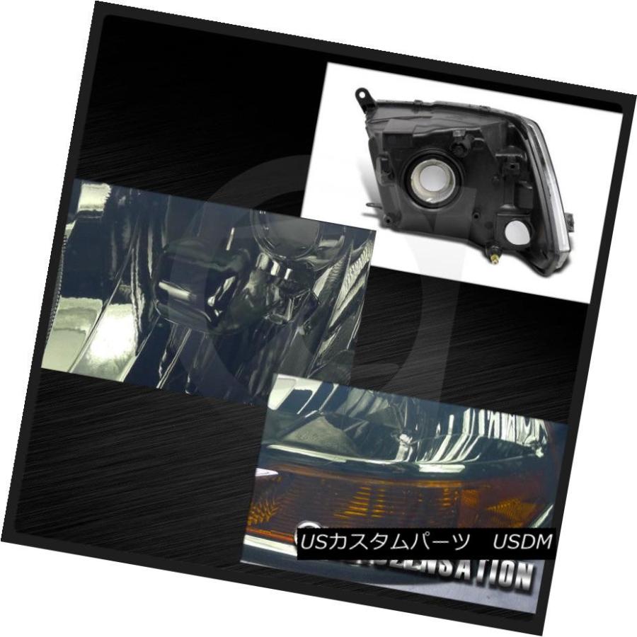 ヘッドライト 09-17 Dodge Ram 1500/2500/3500クリスタルスモークヘッドライト+ 6-L   EDバの画像