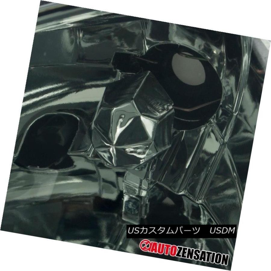 ヘッドライト フィットホンダ93-97デルソルクリスタルスモークヘッドライト内蔵2 in 1コーナーランプ Fit Honda 93-97 Del Sの画像