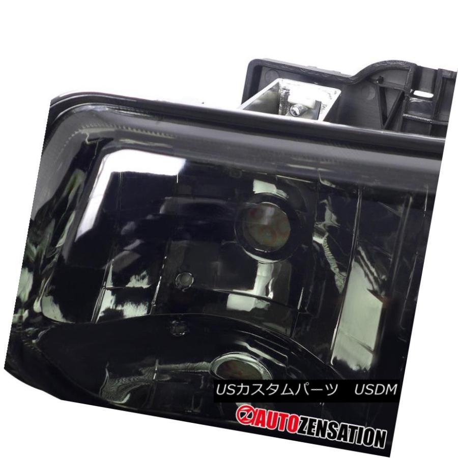ヘッドライト 99-02 Silverado 00-06タホ郊外の煙クリスタルヘッドライト+ LEDバンパーランプ 99-02 Silverado 0の画像