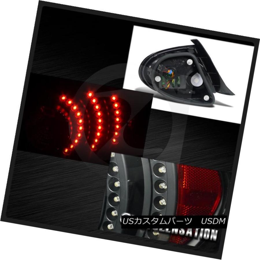 ヘッドライト 03-05 Dodge Neon Blackデュアル・ハロー・プロジェクター・ヘッドライト+ LEDテール・ブレーキ・ランプ 03-05の画像