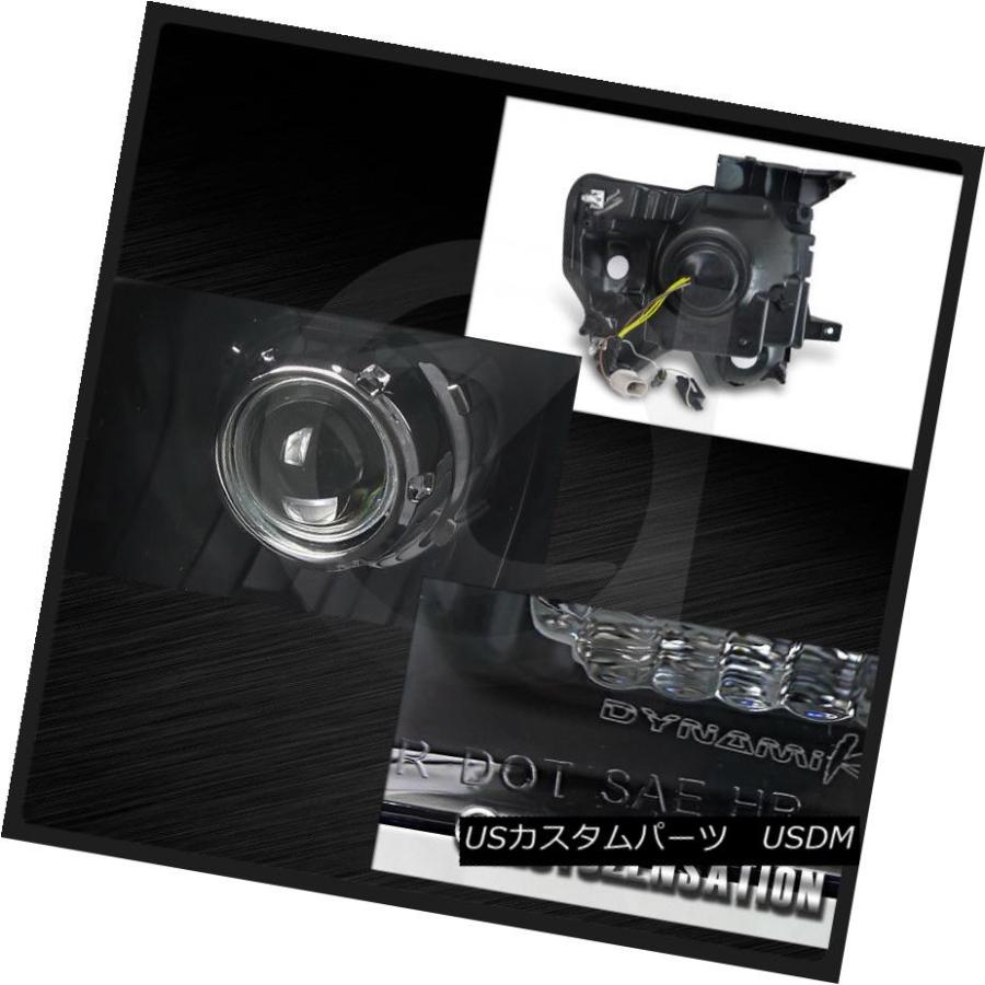 ヘッドライト 09-14 F150新しいレトロフィットスタイルのブラックプロジェクターヘッドライト+ LEDリアテールランプ 09-14 F150 Nの画像