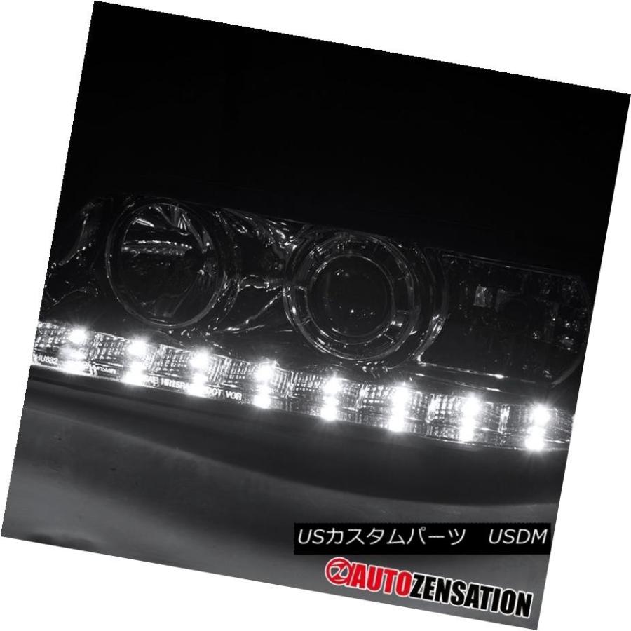 ヘッドライト フォード98-11クラウンビクトリアユーロクローム1PCスタイルLED DRLプロジェクターヘッドライト Ford 98-11 Crowの画像