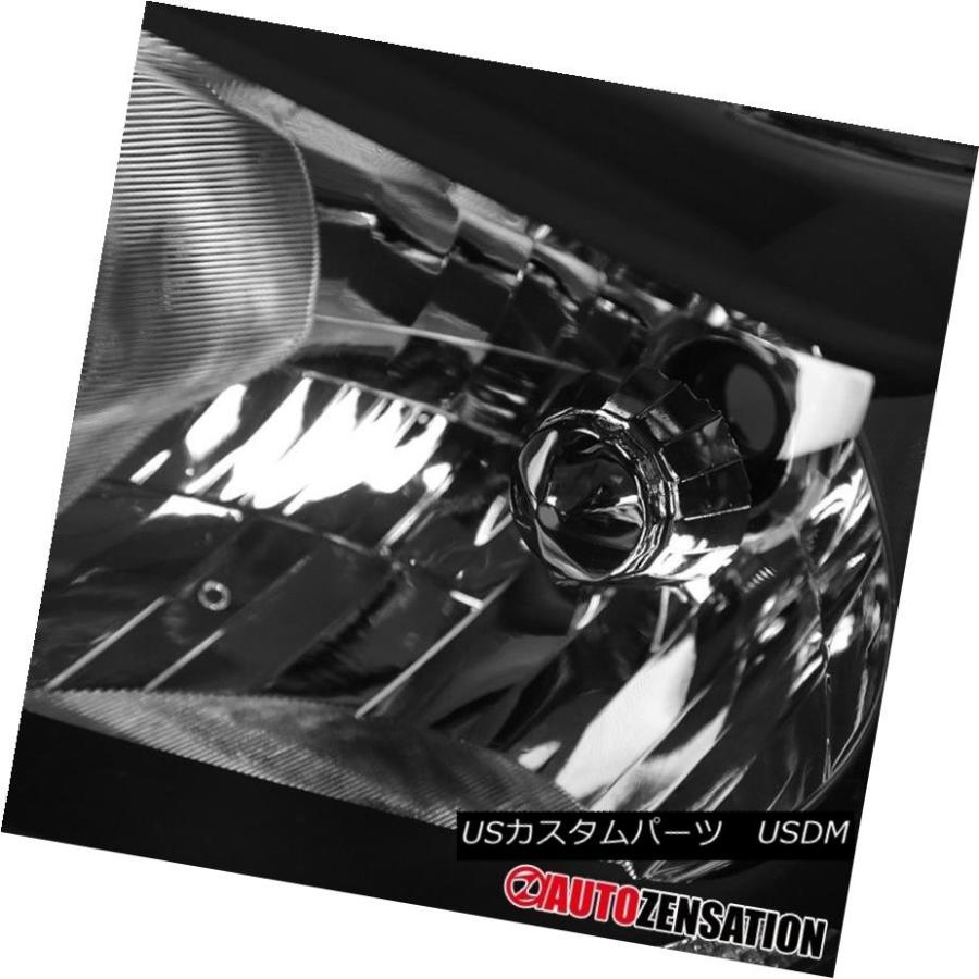 ヘッドライト 14-17トヨタのトンドラトラック用ブラックLEDストリップヘッドライトフロントシグナルランプペア For 14-17 Toyota Tの画像
