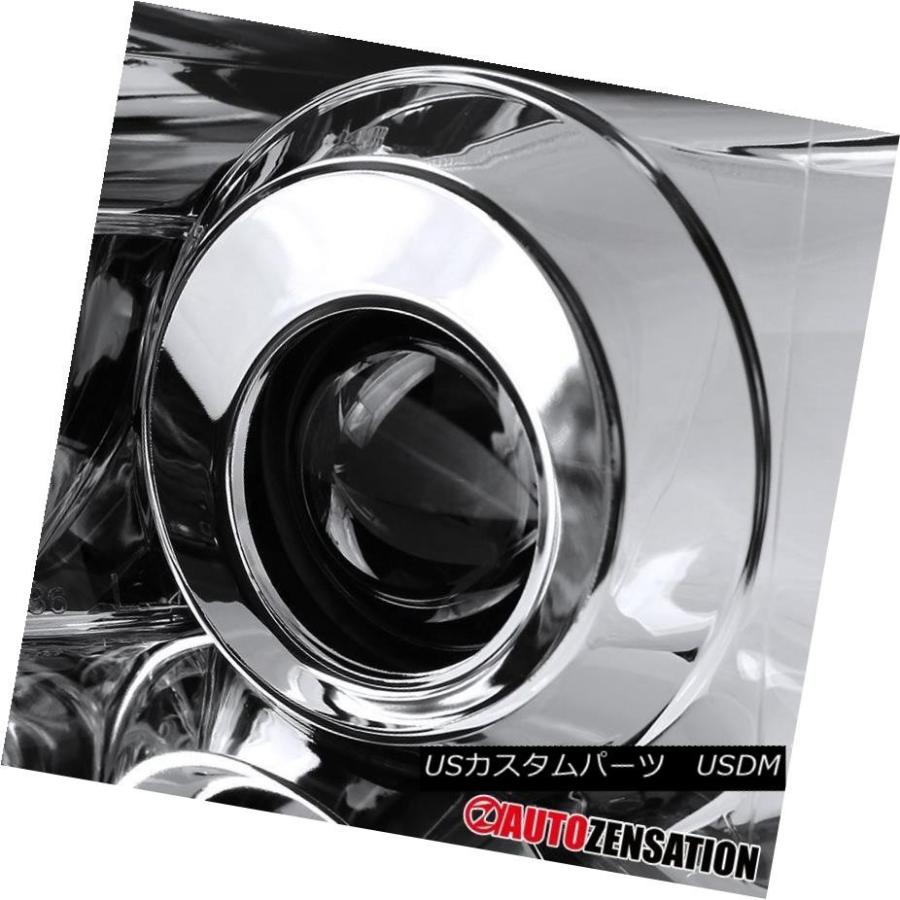 ヘッドライト 01-05 Lexus IS300 Chome LED DRLストリッププロジェクターヘッドライト+ 6-Lの画像