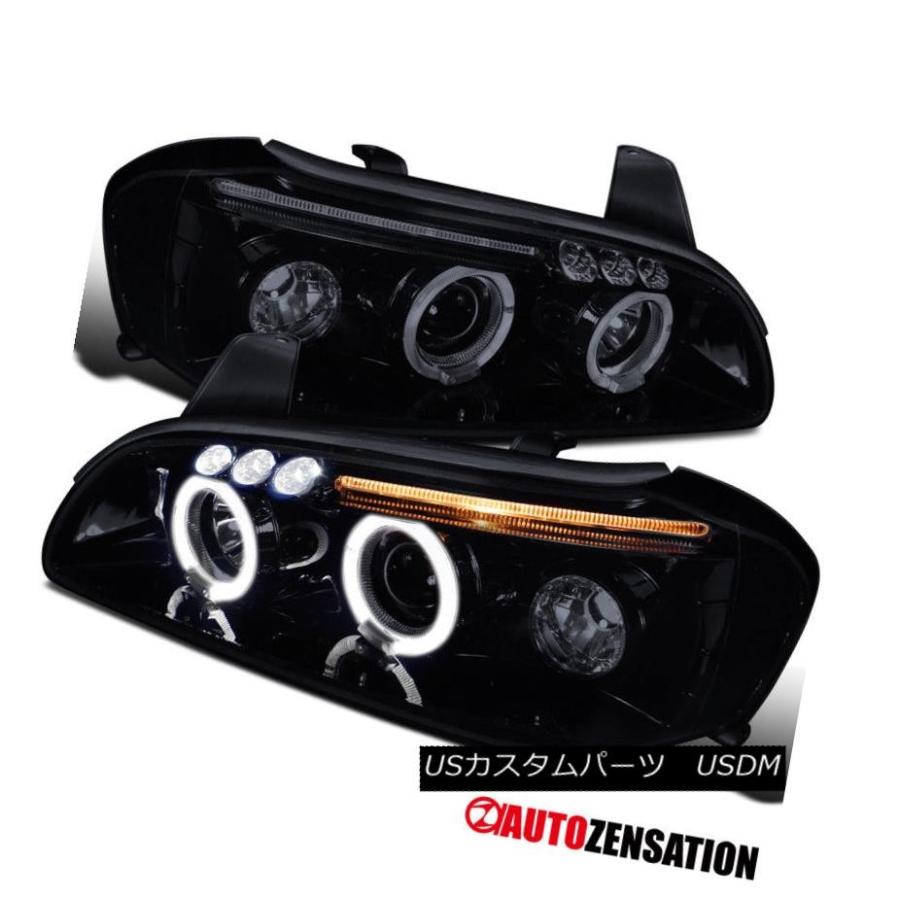 マキシマヘッドライト ヘッドライト 00-01用Maxima [Glossy Black] LED DRLハロー