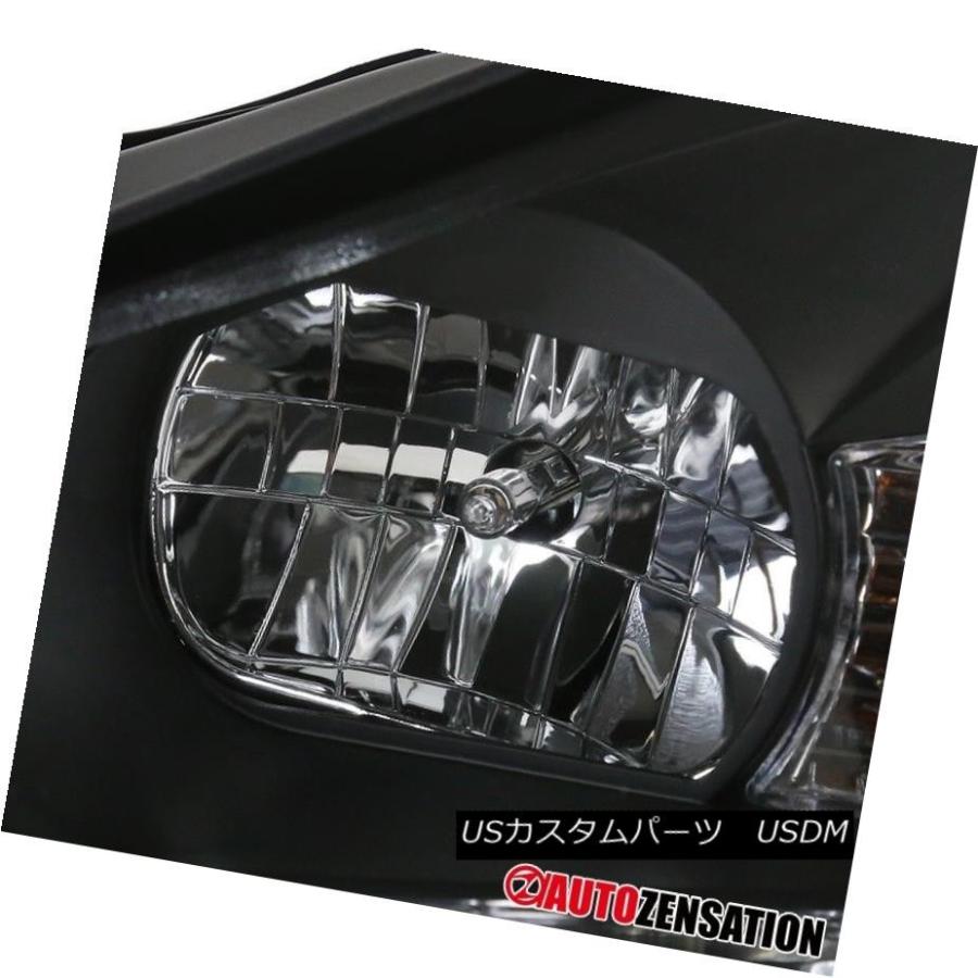 ヘッドライト 06-09 Lexus IS250 IS350 SMD LED DRL +信号プロジェクターヘッドライトブラック 06-09 Lexusの画像