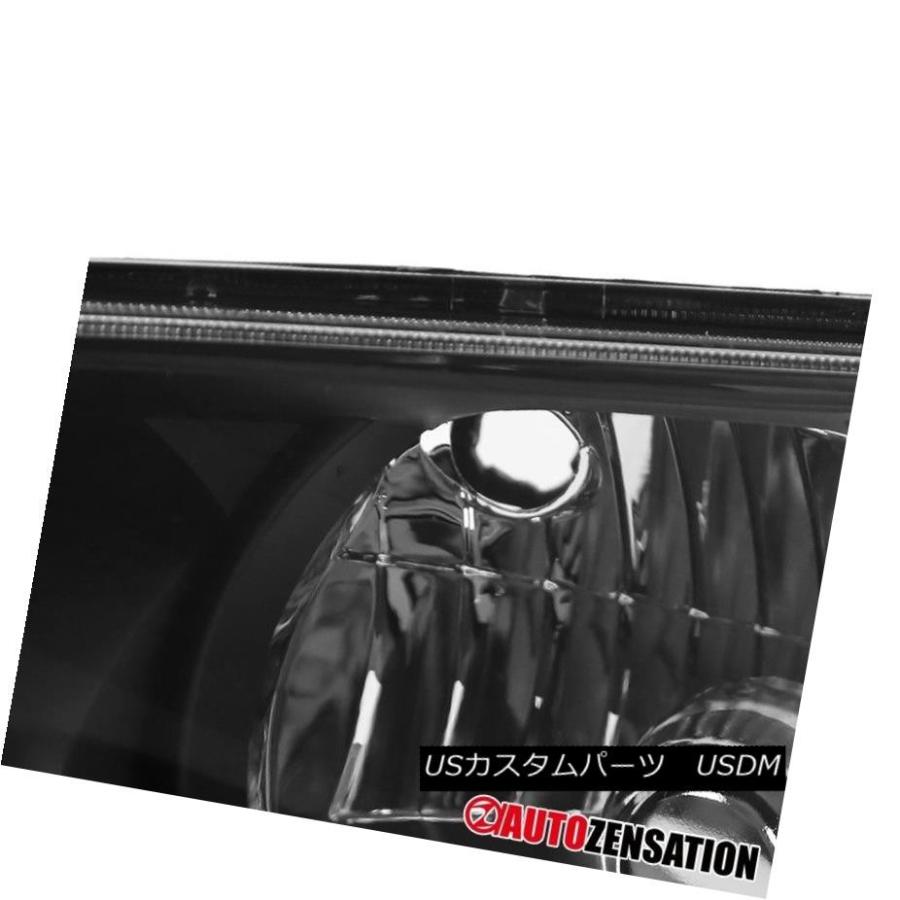 ヘッドライト 2001-2005レクサスIS300交換用ブラックフロントヘッドライトヘッドランプペアを駆動する 2001-2005 Lexus IS3