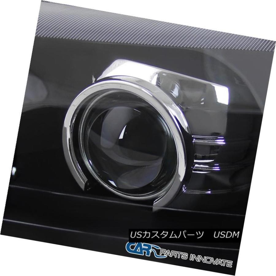 ヘッドライト 99-04 Mustang Black Retrofitプロジェクターヘッドライト+ LEDシーケンシャルテールライト 99-04 Muの画像