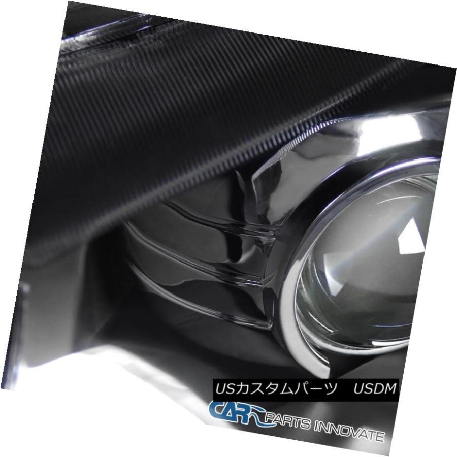 ヘッドライト 99-04 Mustang Black Retrofitプロジェクターヘッドライト+ LEDシーケンシャルテールライト 99-04 Muの画像