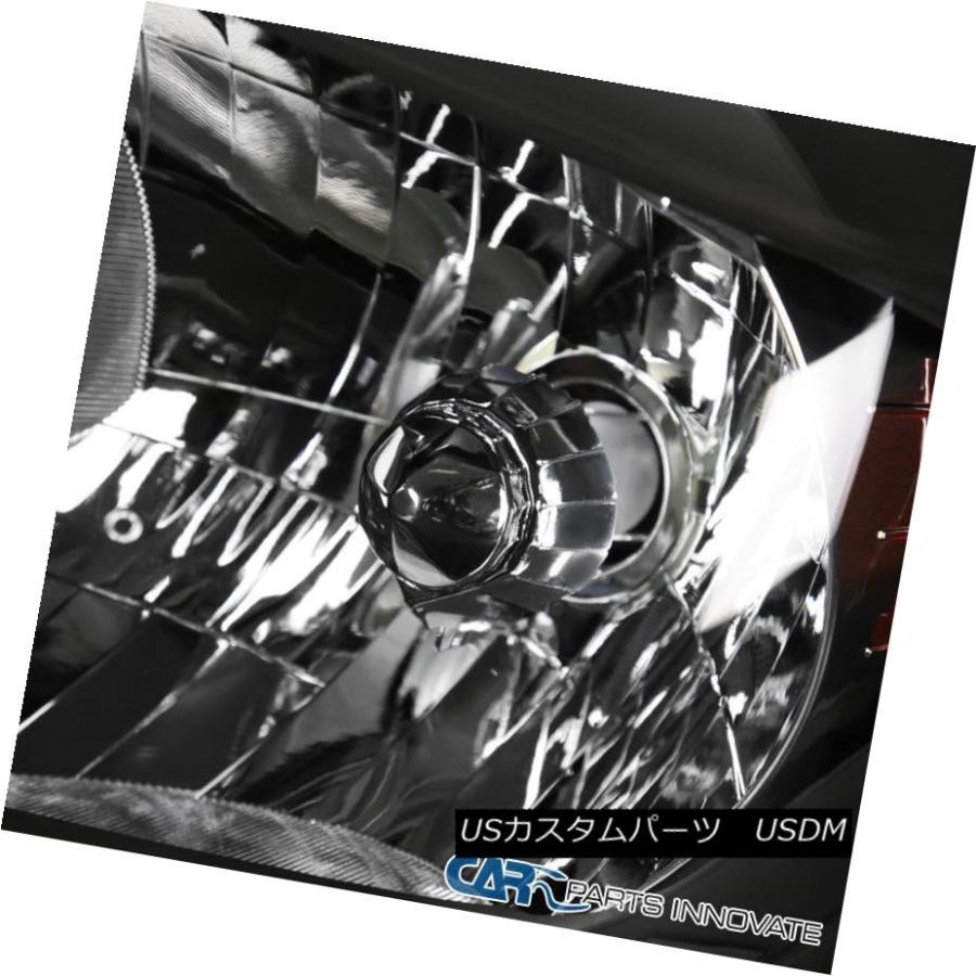 ヘッドライト 14-17トヨタのトンドラピックアップ用ブラックLEDストリップヘッドライトヘッドランプ左+右 For 14-17 Toyota Tunの画像