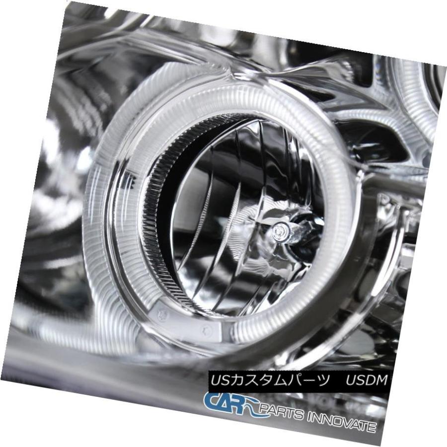 ヘッドライト 06-09 Ford Fusion Clear LED Haloプロジェクターヘッドライトヘッドランプペアを駆動する 06-09 Forの画像