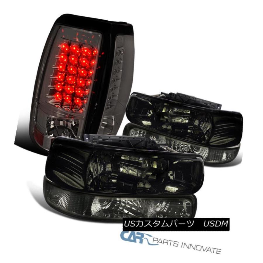 前照灯 99-02 Silverado Fleetside前照灯+ Bum  、照明ランプごと+ Tinted LED