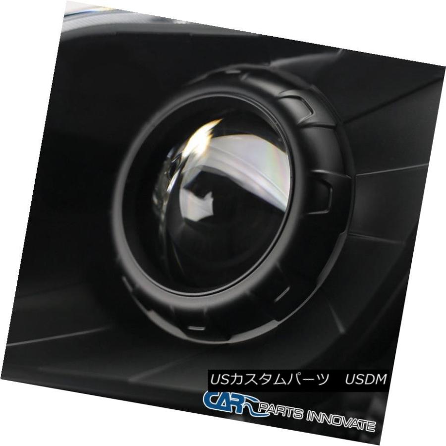 ヘッドライト フォード97-03 F150 97-02遠征ピックアップブラッククリアLED DRLプロジェクターヘッドライト Ford 97-03 F_1