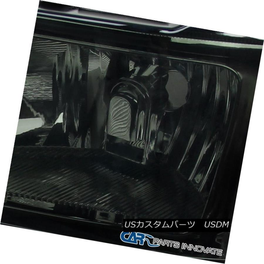 ヘッドライト 07-13 GMC Sierraピックアップスモーク交換ヘッドライトティンテッドドライビングヘッドランプ 07-13 GMC Sierrの画像