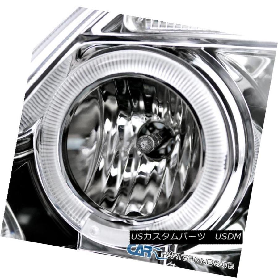 ヘッドライト フォード97-03 F150遠征LEDハロープロジェクターヘッドライトランプクローム Ford 97-03 F150 Expeditioの画像