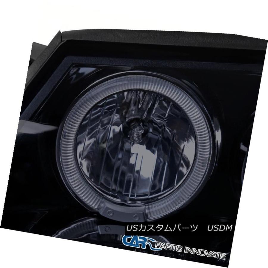 ヘッドライト Glossy Black Chevy 00-05インパラ交換用LEDハロープロジェクターヘッドライト Glossy Black Chevの画像