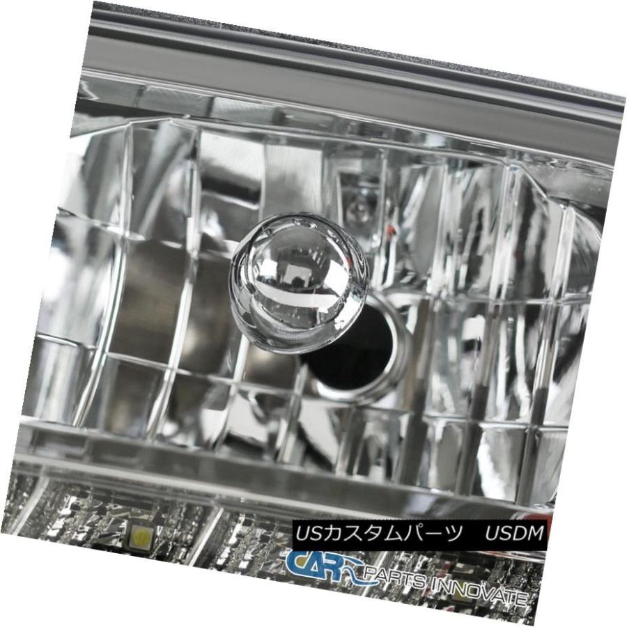 ヘッドライト シェビー00-05インパラクリアSMD LED DRLヘッドライト+ 6-L   EDフォグライトバンパーランプの画像