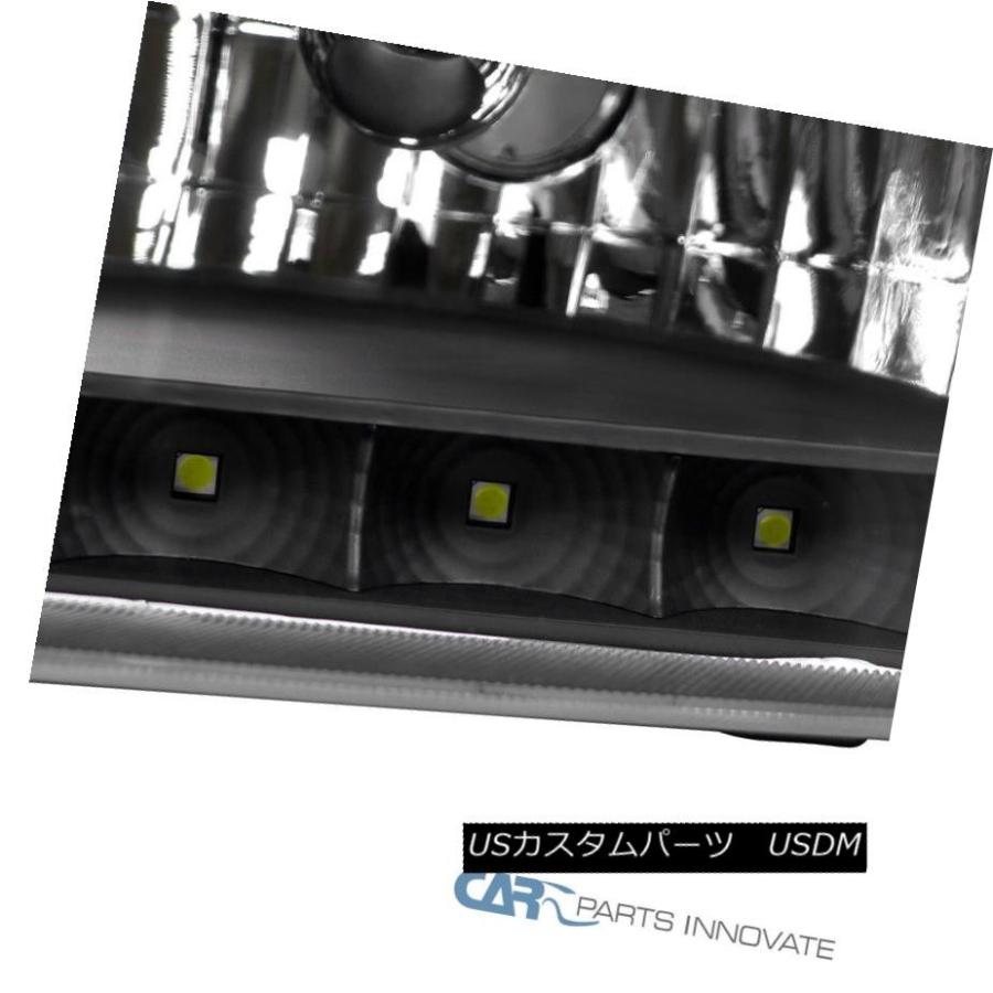 ヘッドライト 99-04 F250 F350 F450エクスカーションブラックSMD LEDヘッドライト+ Cor wbr>  nerパの画像
