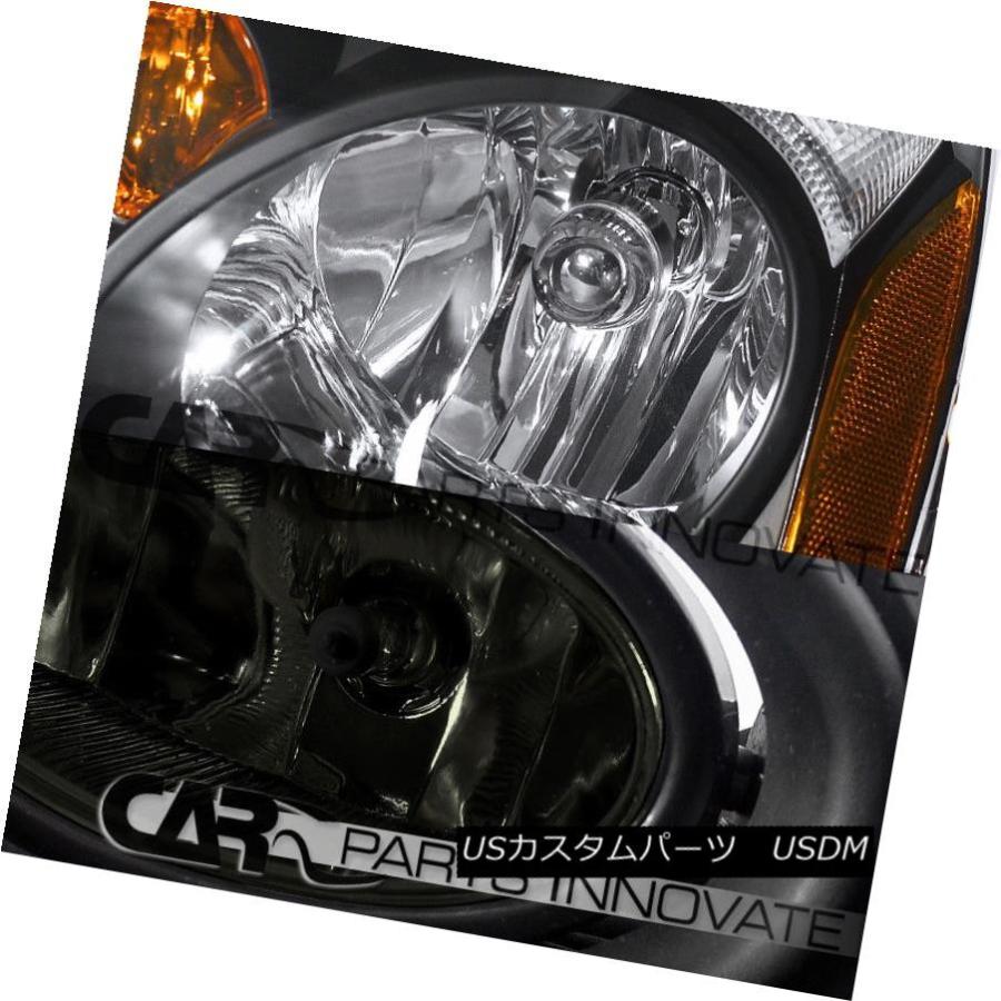 ヘッドライト 2002-2004アキュラRSX DC5ブラッククリスタルヘッドライト+スモール  keフォグバンパーランプ 2の画像