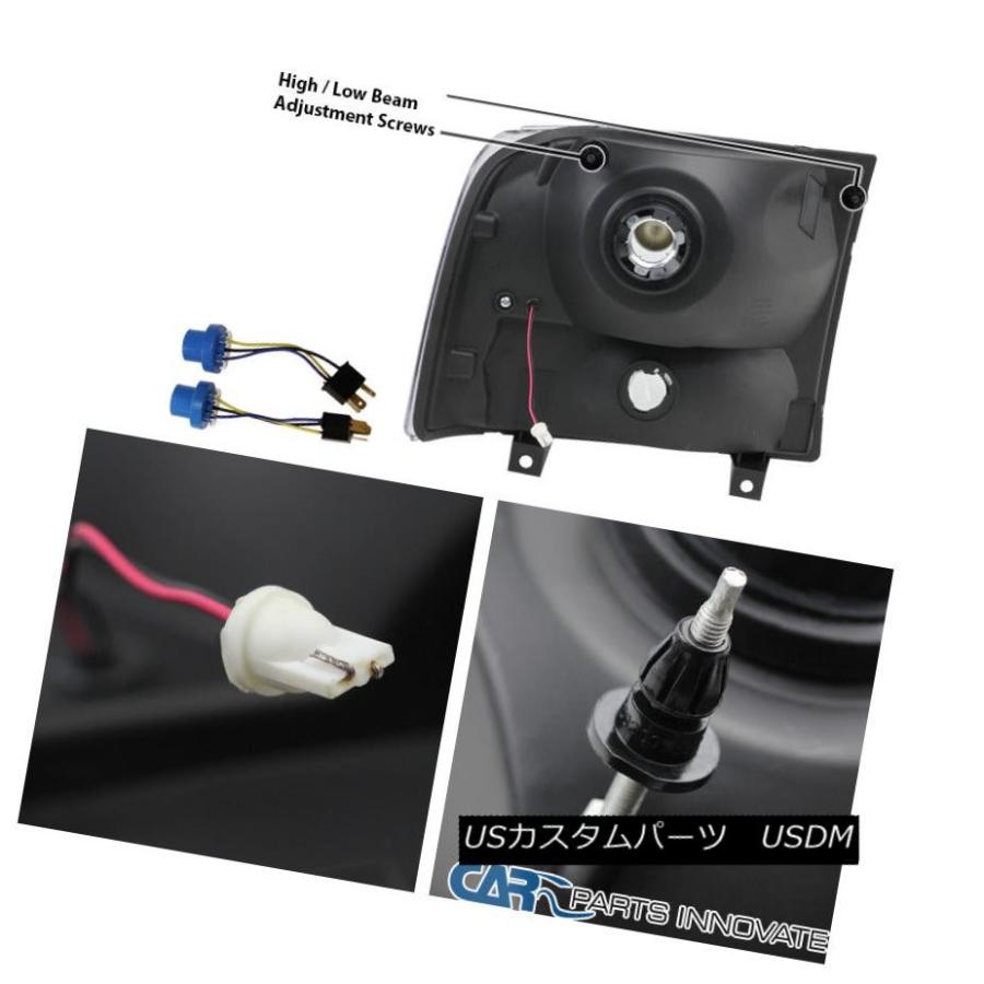 ヘッドライト フォード99-04 F250 F350スーパーDuty00-04 Excursio  n煙1PCヘッドライトヘッの画像