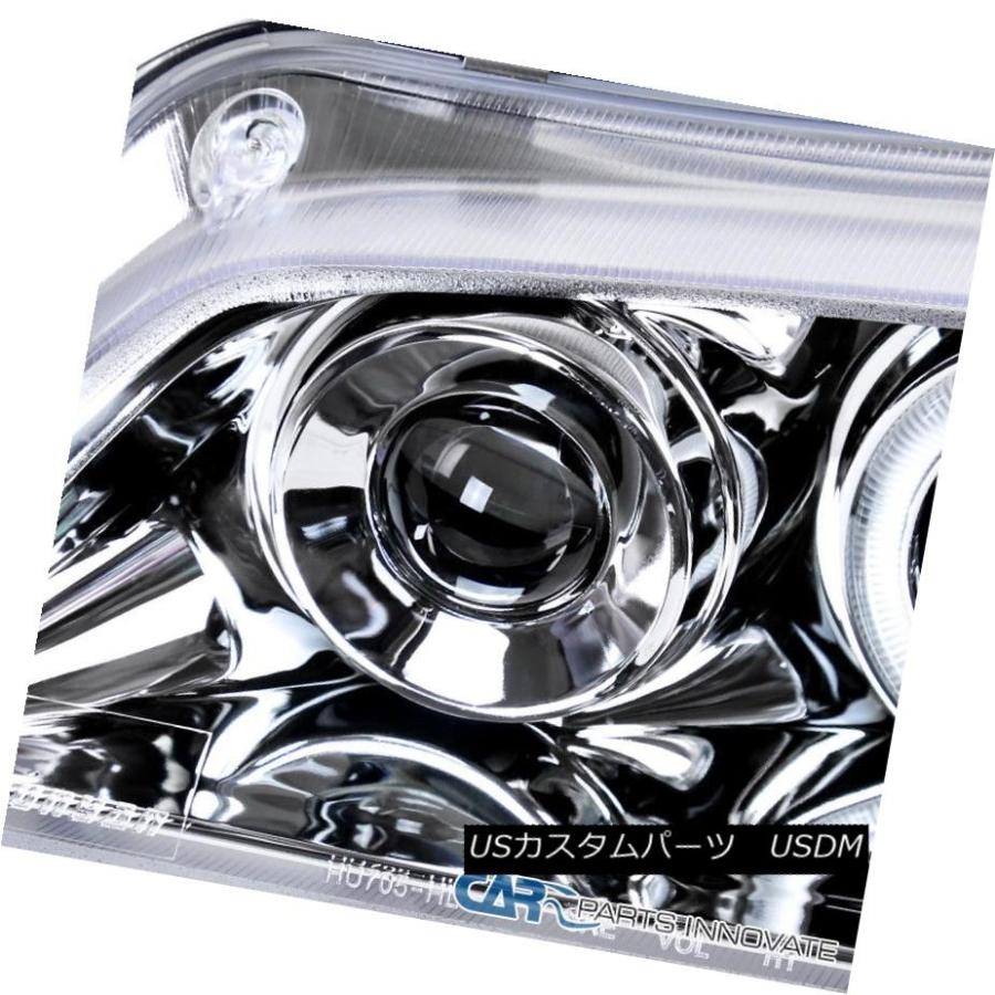 ヘッドライト 94-97ホンダアコード2 / 4Drクリア用LEDハロー