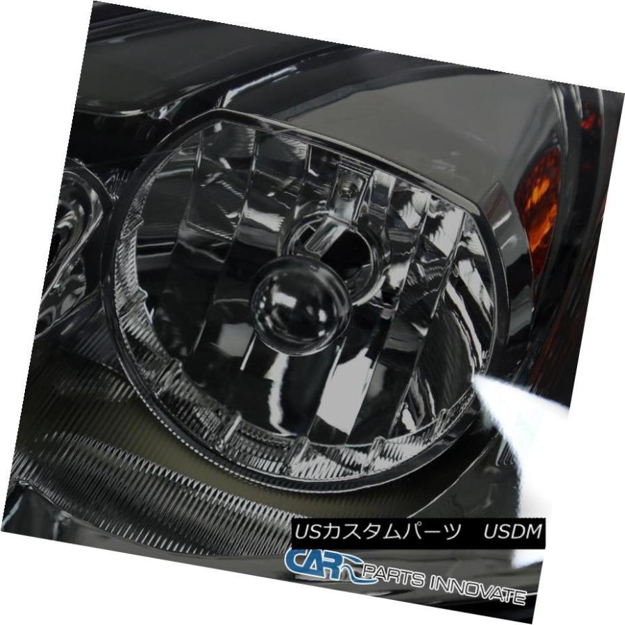 ヘッドライト スモークレンズポンティアック05-10 G6ヘッドライト信号ヘッドランプ交換左+右 Smoke Lens Pontiac 05-10 Gの画像
