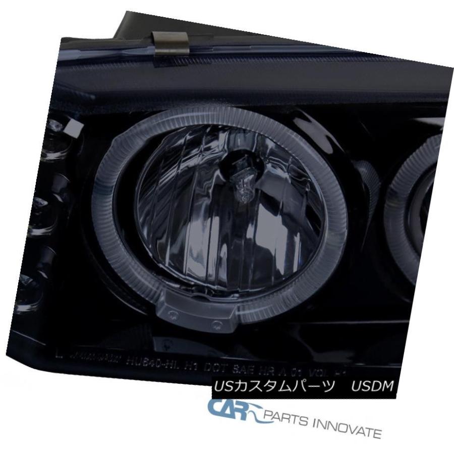 ヘッドライト 光沢ブラック00-06ユーコンXLシエラデナリ着色LEDプロジェクターヘッドライトランプ Glossy Black 00-06 Yukoの画像