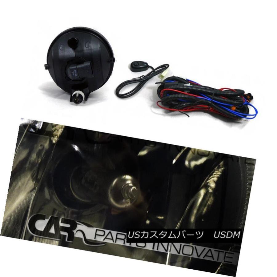 ヘッドライト 05-11トヨタタコマピックアップスモークレンズヘッドライト+着色フォグバンパーランプ For 05-11 Toyota Tacomaの画像
