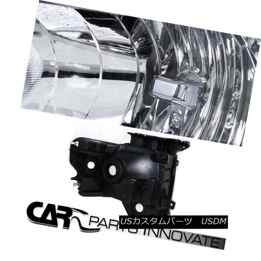 ヘッドライト 2009-2014フォードF150 F-150ユーロクロームクリアヘッドライト+ 6-L   EDフォグバンパーの画像