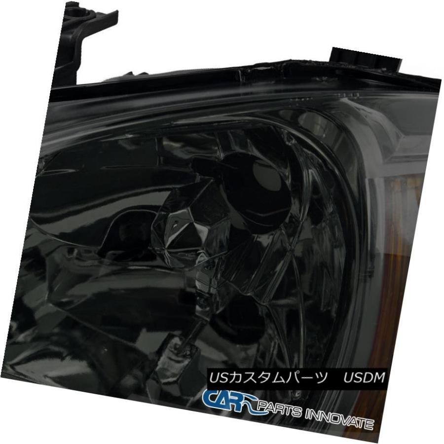 ヘッドライト 93-97ホンダ・デル・ソルJDM交換用スモークレンズ用ヘッドランプヘッドランプ For 93-97 Honda del Sol JDMの画像