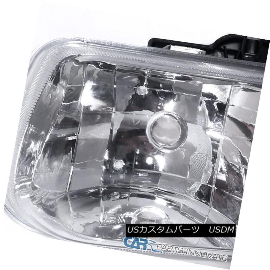 ヘッドライト 99-02 Silverado 00-06郊外のタホクロームヘッドライト+ LEDバンパーシグナルランプ 99-02 Silveradoの画像