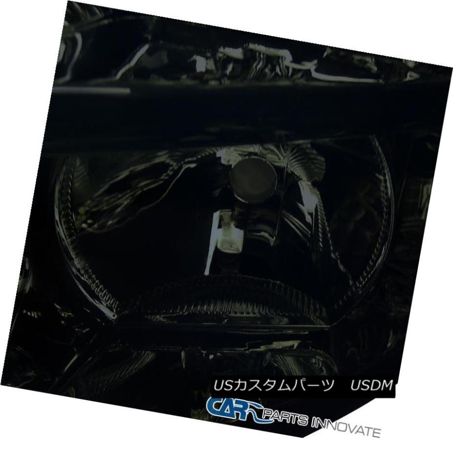 ヘッドライト 07-14 Chevy Silverado 1500 2500 3500ユーロ交換用スモークレンズヘッドライトペア 07-14 Chevの画像