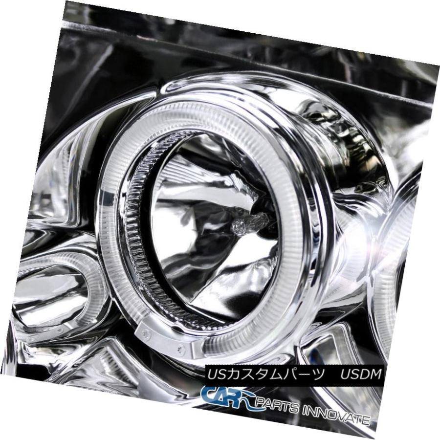 ヘッドライト フォード04-08 F150リンカーン06-08マークLT LEDハロープロジェクターヘッドライトランプクローム Ford 04-08の画像