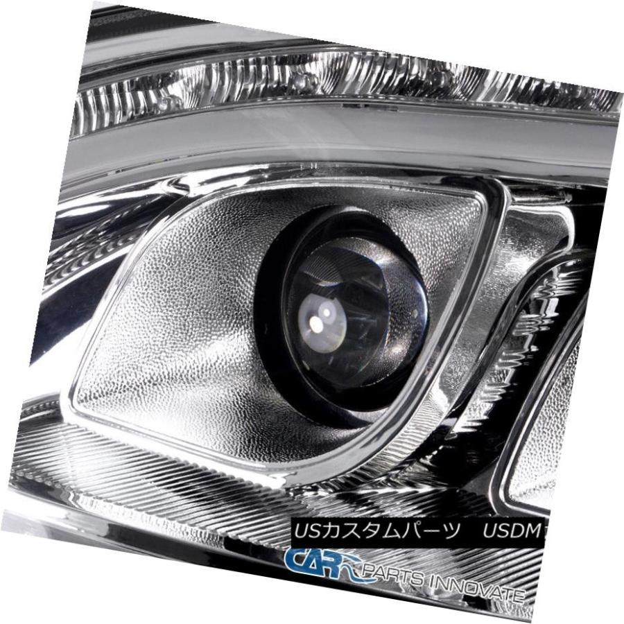 ヘッドライト 98-06ベンツW220 S320 S420クロームデュアルプロジェクターヘッドライト+ LED信号DRLストリップ 98-06 Benの画像