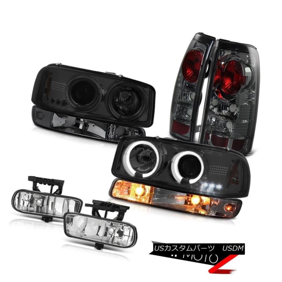 前照灯 99-02シ内鰓5.3Lフォグランプ点火装置テールランプバンパーランププロジェクターヘッドライト 99-02 Sierra 5.3L Fog