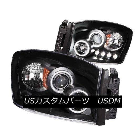 ヘッドライト ANZO 111104 06-08 Dodge Rams用ハロゲンプロジェクターヘッドライト（2個セット） ANZO 111104 Ha